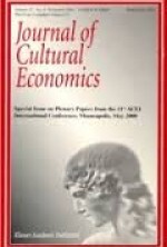 Journal of Cultural Economics