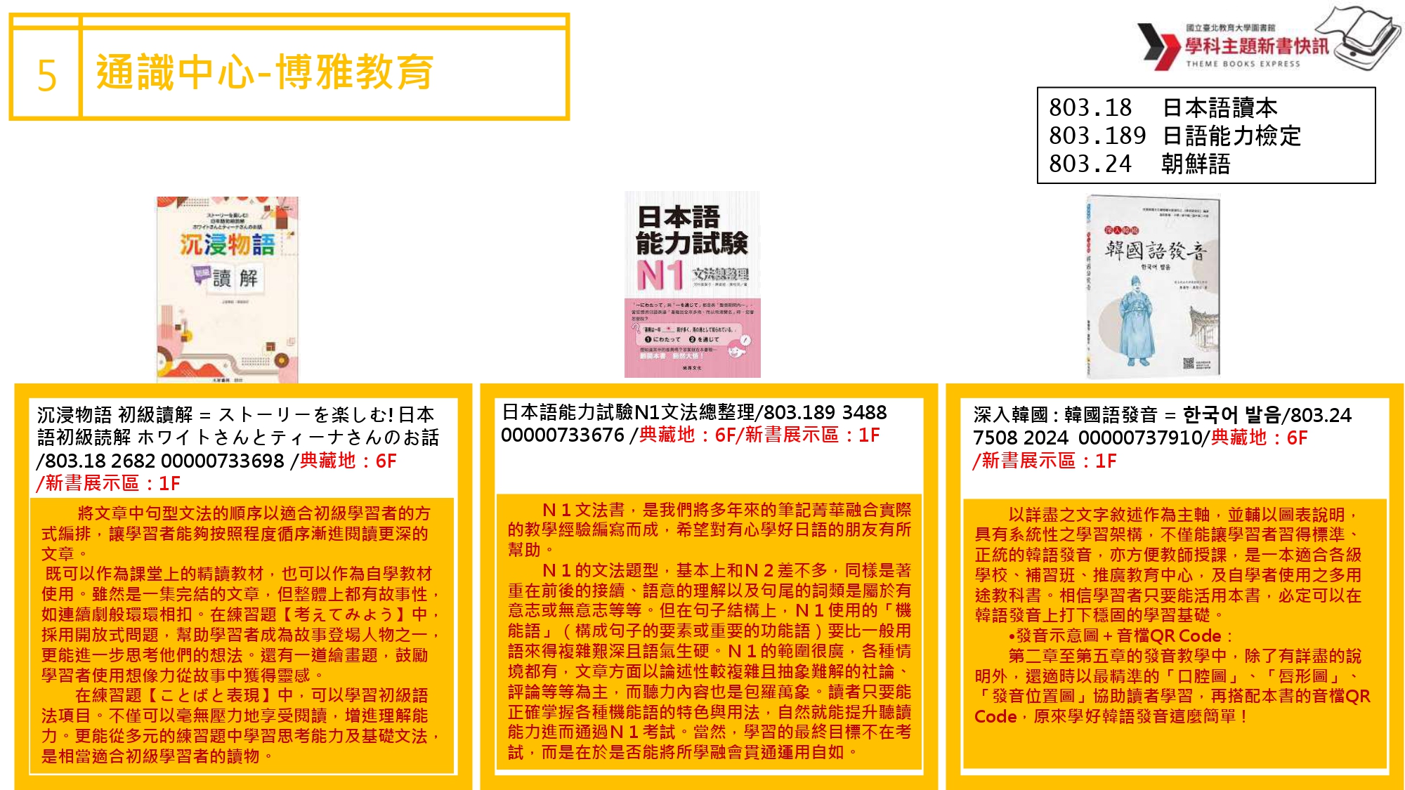 學科主題新書快訊2026(2-1)_通識博雅